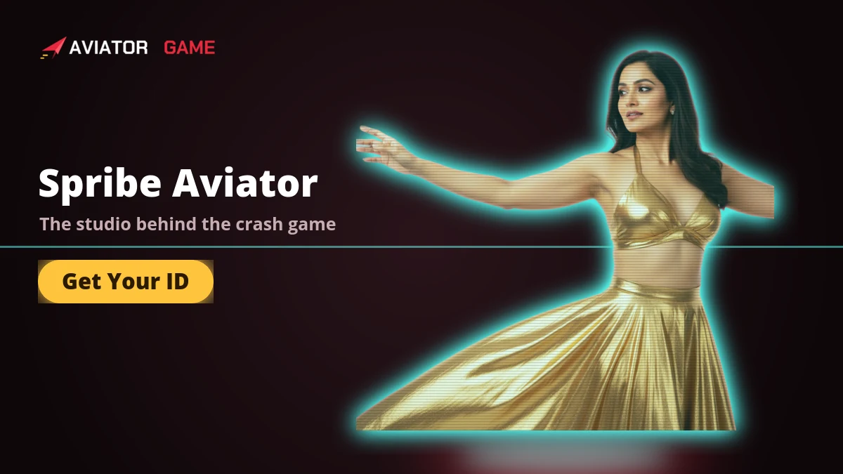 Spribe Aviator banner showing the studio behind the crash game